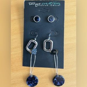 High-End Department Store Designer One of Kind Statement Earrings